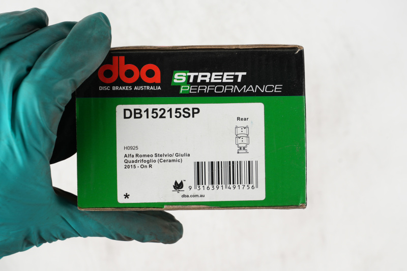 Picture of DBA 2016+ Alfa Romeo Giulia Quadrifoglio SP Performance Rear Brake Pads