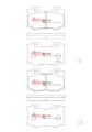 Picture of DBA 09-20 Nissan 370Z RP Performance Rear Brake Pads