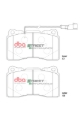Picture of DBA 14-16 Maserati Ghibli (w/345mm Front Rotor) SP Performance Front Brake Pads