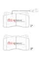 Picture of DBA 14-16 Maserati Ghibli (w/345mm Front Rotor) XP Performance Front Brake Pads