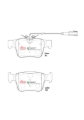 Picture of DBA 17-19 Alfa Romeo Giulia (Excl Quadrifoglio) SP Performance Rear Brake Pads