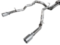 Picture of AWE Tuning 25+ RAM 1500 3.0TT 0FG Cat-Back Touring Exhaust - Chrome Silver Tips