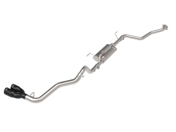 Picture of aFe 24-25 Toyota Tacoma L4-2.4L (t) Vulcan Series 2.5in to 3in Cat-Back w/ Black Tip