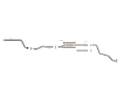 Picture of aFe 24-25 Toyota Tacoma L4-2.4L (t) Vulcan Series 2.5in 304 Stainless Steel Cat-Back