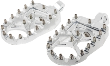 Picture of Bikers Choice Male Mount BMX Style Silver Footpegs Pr