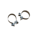 Picture of Kooks 3in Oval Clamp In Center/Center Muffler 18in Long Body Polished Stainless Steel