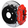 Picture of Wilwood 18-21 Jeep Wrangler Narrow Superlite 4R Rear Brake Kit Slotted 13.50in Rotor w/Lines - Red