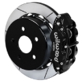 Picture of Wilwood 20-21 Jeep Gladiator Narrow Superlite 4R Rear Brake Kit Slotted 13.50in Rotor w/Lines - Blk