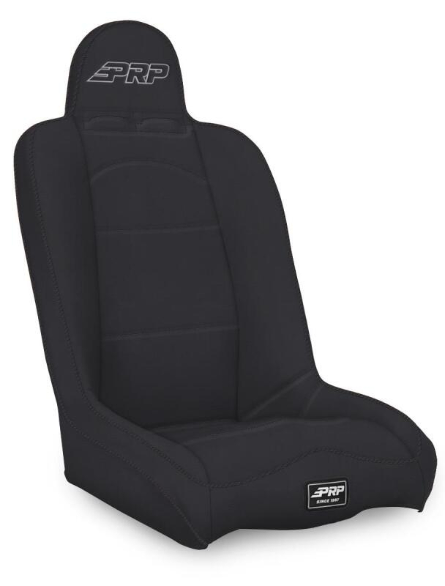 Picture of PRP Daily Driver High Back Suspension Seat - Black Vinyl