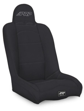 Picture of PRP Daily Driver High Back Suspension Seat - Black Vinyl