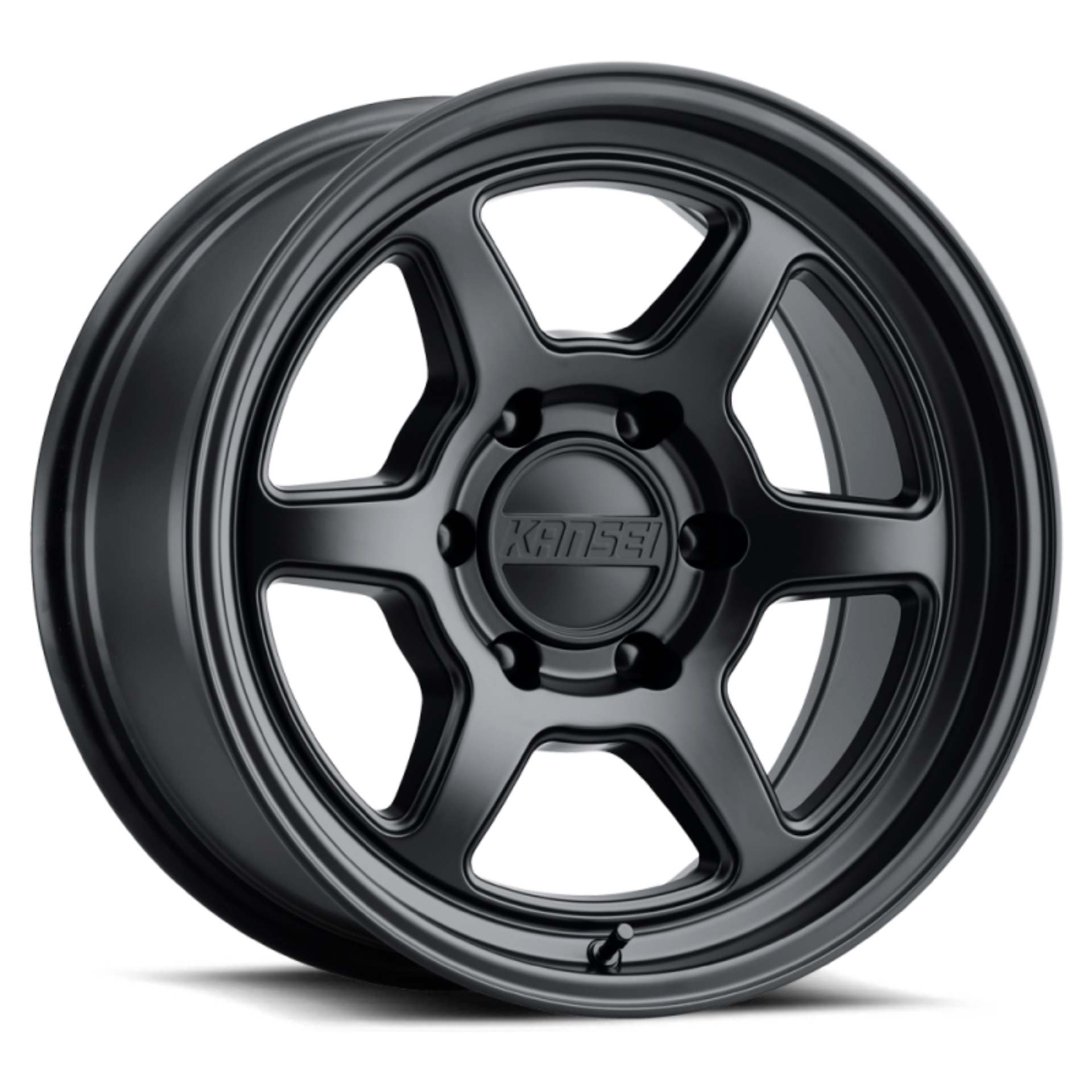 Picture of Kansei K14MB Roku 17x8.5in / 6x139.7 BP / -10mm Offset / 106.1mm  Bore - Matte Black