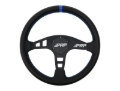 Picture of PRP Flat Leather Steering Wheel - Blue