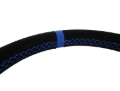 Picture of PRP Deep Dish Suede Steering Wheel - Blue