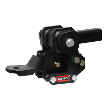 Picture of Gen-Y VOYAGER 5.75in 500lb Cargo TW 1000lb Towing TW 7K Overall Hitch w/GH-103705 Platinum BallMount
