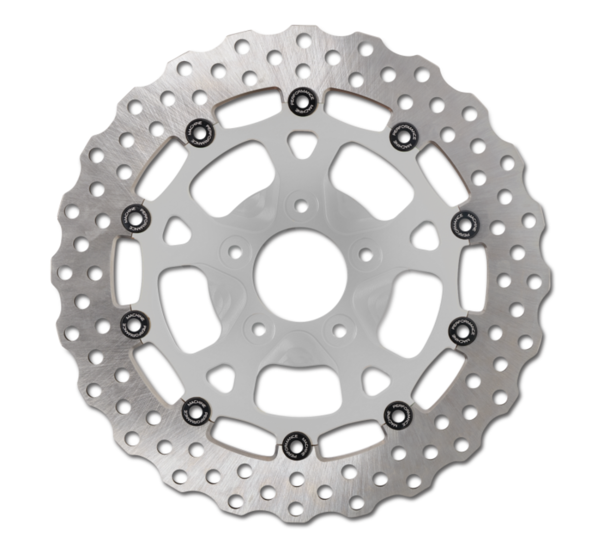 Picture of Performance Machine Disc Carr Dominator 320Mm X .20 Ff No O/S Front Chrome