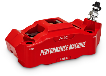 Picture of Performance Machine 125 x 4 Race Series Radial Mount Caliper with ARC - Right - Red