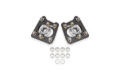 Picture of BMR 94-04 Ford Mustang Steel Caster Camber Plates - Black Hammertone
