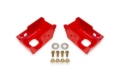 Picture of BMR 2021+ Ford Bronco (Exc. Bronco Sport) Rear Shock Mount Skid Plates - Red