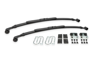 Picture of BMR 67-69 GM F-Body / 68-74 X-Body 2in Drop Rear Lowering Leaf Springs w/ Install Kit - Black