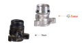 Picture of Fleece Performance 11-25 Ford F-250/F-350/F-450 6.7L Power Stroke Thermostat Housing Upgrade