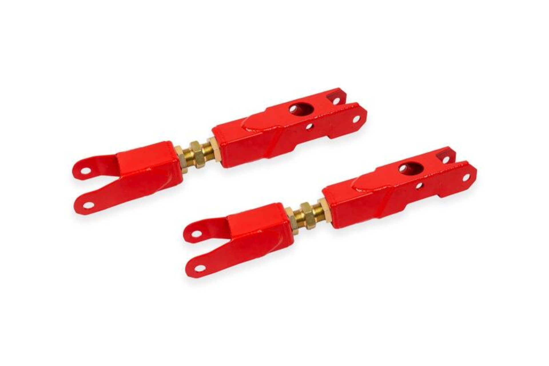 Picture of BMR 16-24 Chevrolet Camaro (6th Gen) Adjustable Rear Lower Control Arm - Red