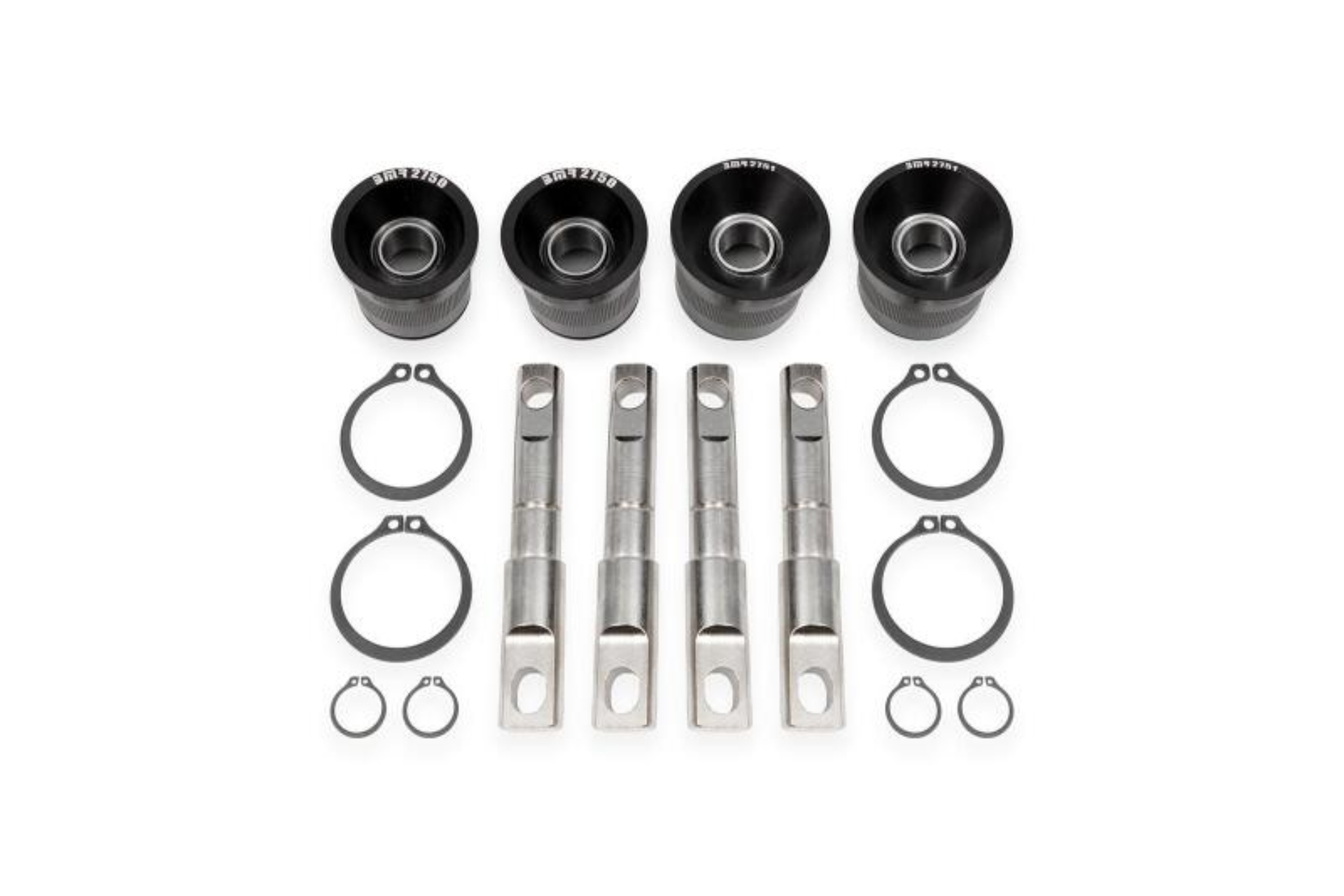 Picture of BMR 14-19 Chevrolet Corvette C7 Rear Upper Control Arm Bearing Kit - Black Anodized