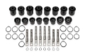Picture of BMR 14-19 Chevrolet Corvette C7 Front & Rear Control Arm Bearing Kit - Black Anodized