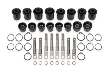 Picture of BMR 14-19 Chevrolet Corvette C7 Front & Rear Control Arm Bearing Kit - Black Anodized