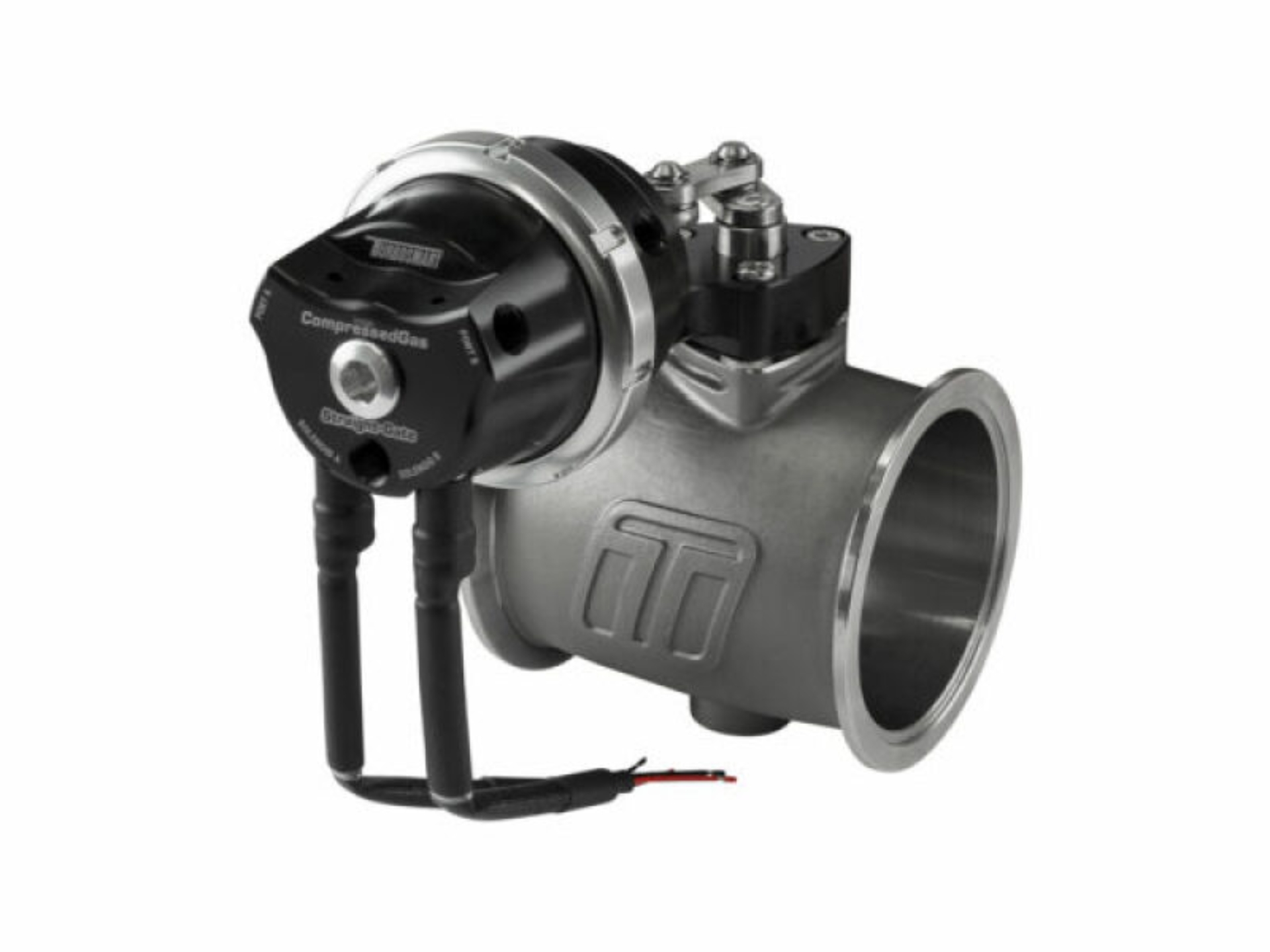 Picture of Turbosmart PSG76CG 7PSI Compressed Gas Solenoid Pneumatic StraightGate76 - Black