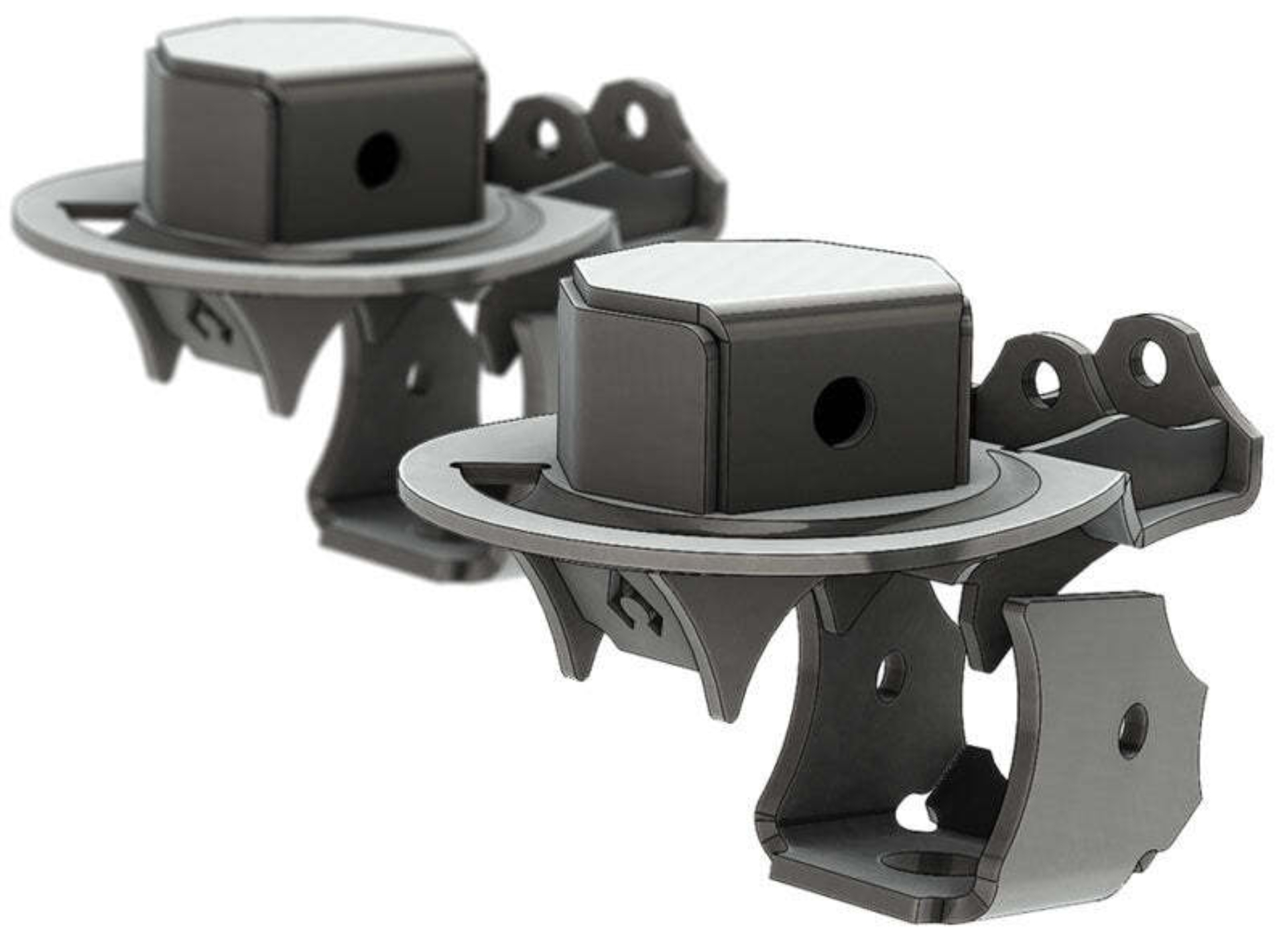 Picture of Artec Industries Ultimate Coil Bracket - Coil / Shock / Link - 22 Degree Lca Brkts (3 1/2 In Axle)
