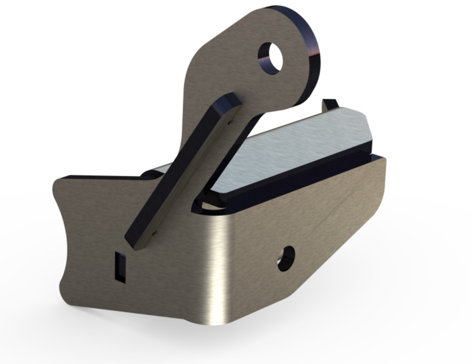 Picture of Artec Industries 97-06 Jeep Wrangler TJ Stock Tracbar Bracket Replacement For Tj Front Axle