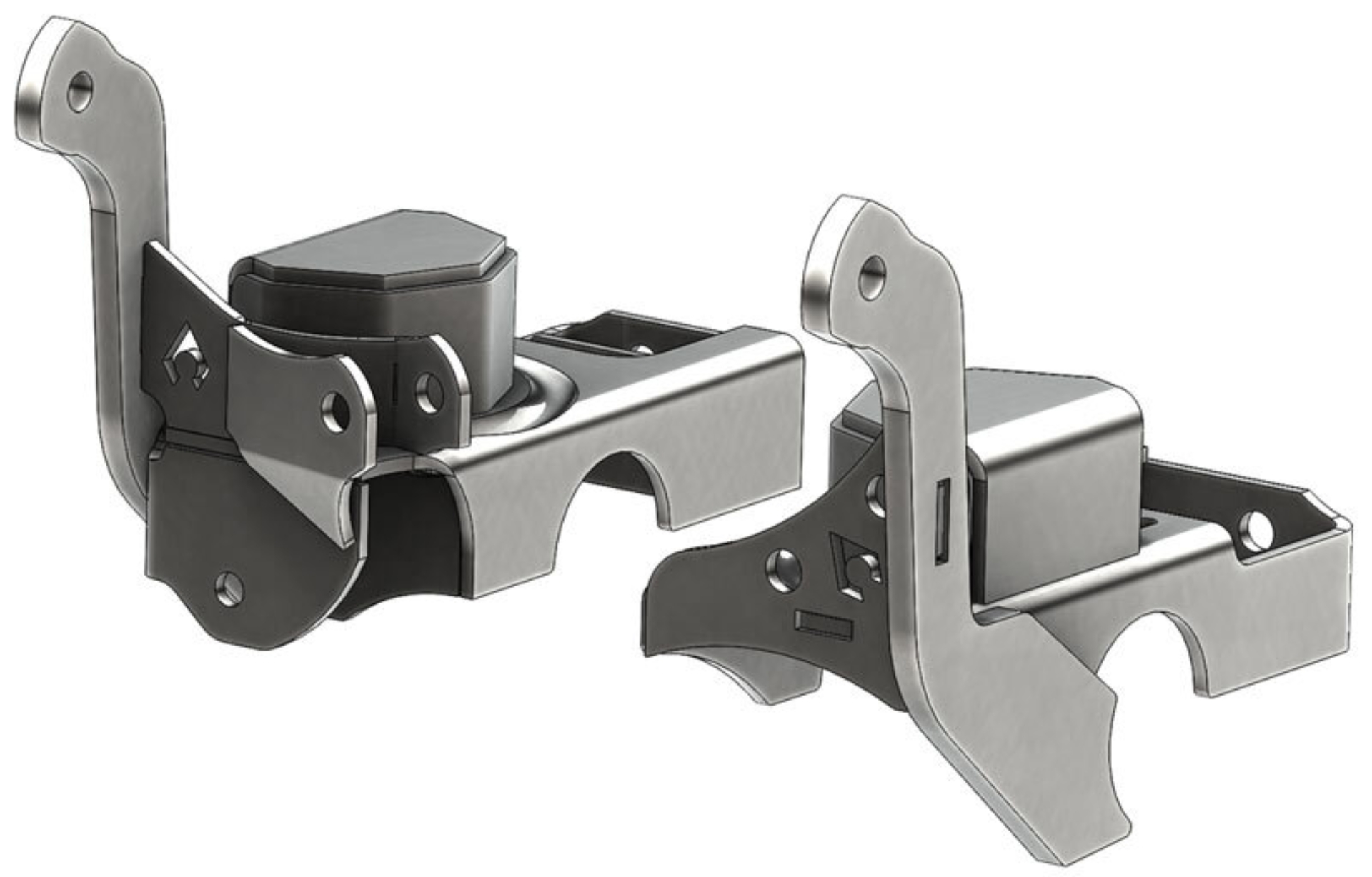 Picture of Artec Industries 93-06 Jeep Wrangler TJ Lj Coil / Lca Combo Brackets Front Axle - Normal Hole