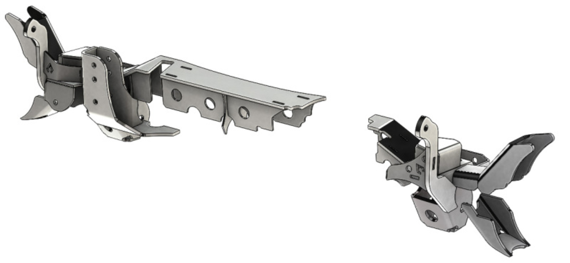 Picture of Artec Industries 93-06 Jeep Wrangler TJ Front Axle Swap Kit Dana 44 (Rubicon) Lca Brkts w/ Cam Slot
