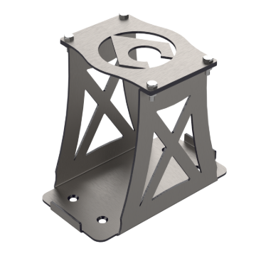 Picture of Artec Industries Group 51 Optima Battery Mount Bare Steel