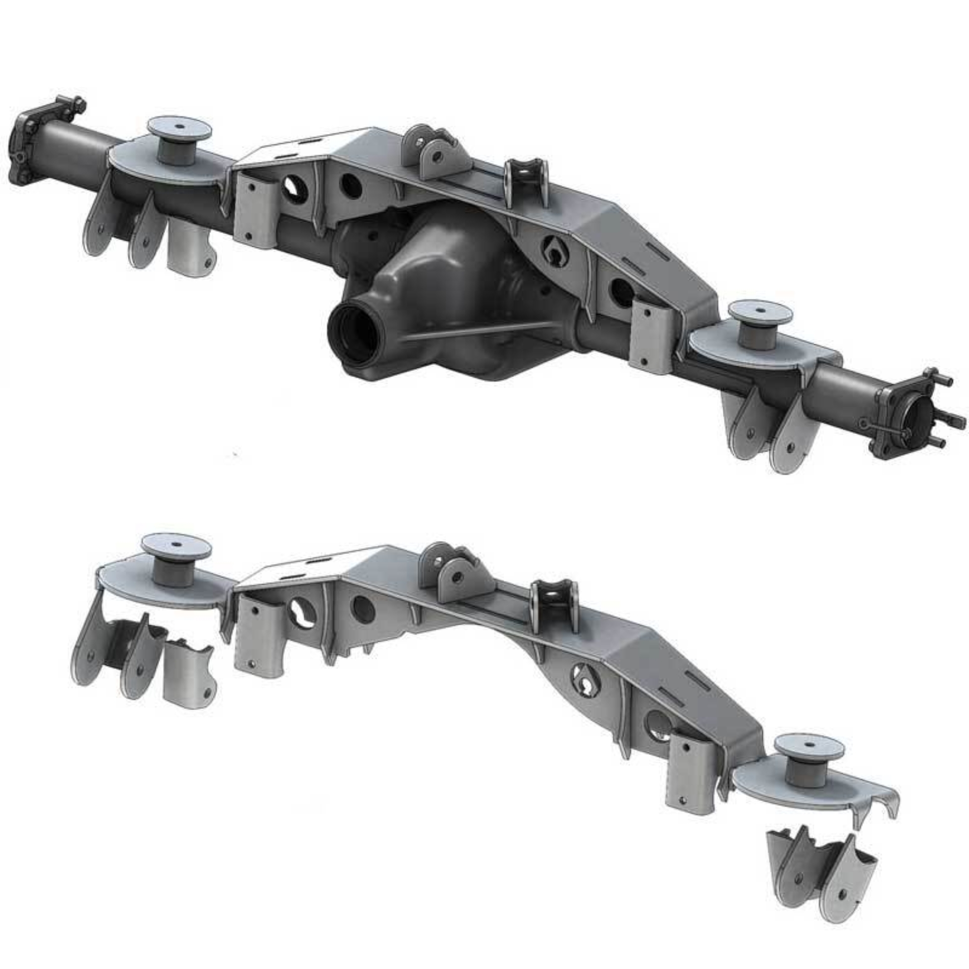 Picture of Artec Industries 93-06 Jeep Wrangler TJ Lj Jk2Tj Triangulated Swap Kit w/ Truss - 2.63 In / OEM