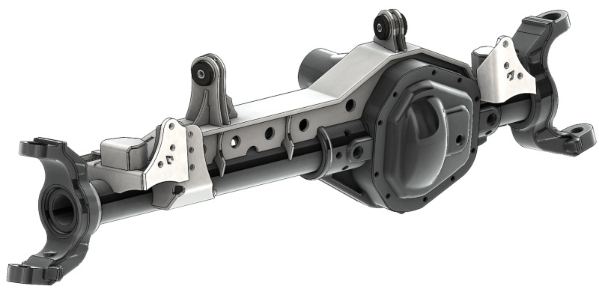 Picture of Artec Industries 93-06 Jeep Wrangler TJ 1 Ton - Front Dana Swap Kit - W/ Rockjock Johnny Joints