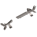 Picture of Artec Industries 07-18 Jeep Wrangler JK Apex Front Axle Armor Kit D44 - Raised Tracbar