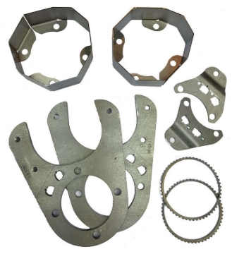 Picture of Artec Industries 07-18 Jeep Wrangler JK 1 Ton Rear 14 Bolt Disc Brake Conversion Kit - 60 Tooth