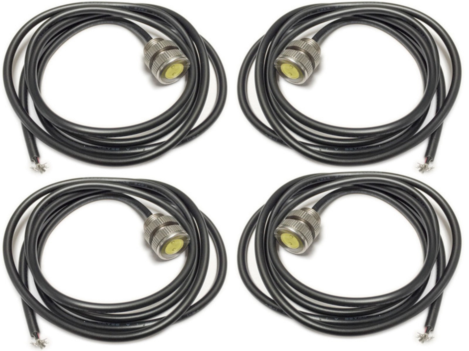Picture of Artec Industries (4-Pack) - Led Bolt Light - 3 Watt Cool White Stainless Steel 11Mm Silver