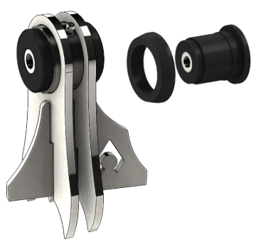 Picture of Artec Industries 93-06 Jeep Wrangler TJ Front Axle Uca Replacement - Daystar Bushings (Both Sides)