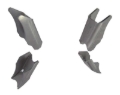 Picture of Artec Industries 07-18 Jeep Wrangler JK Inner C Gussets