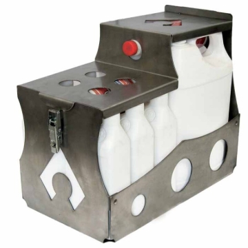 Picture of Artec Industries Racing Quart Crate - 6 Qts Brake P/S 2 Gallons