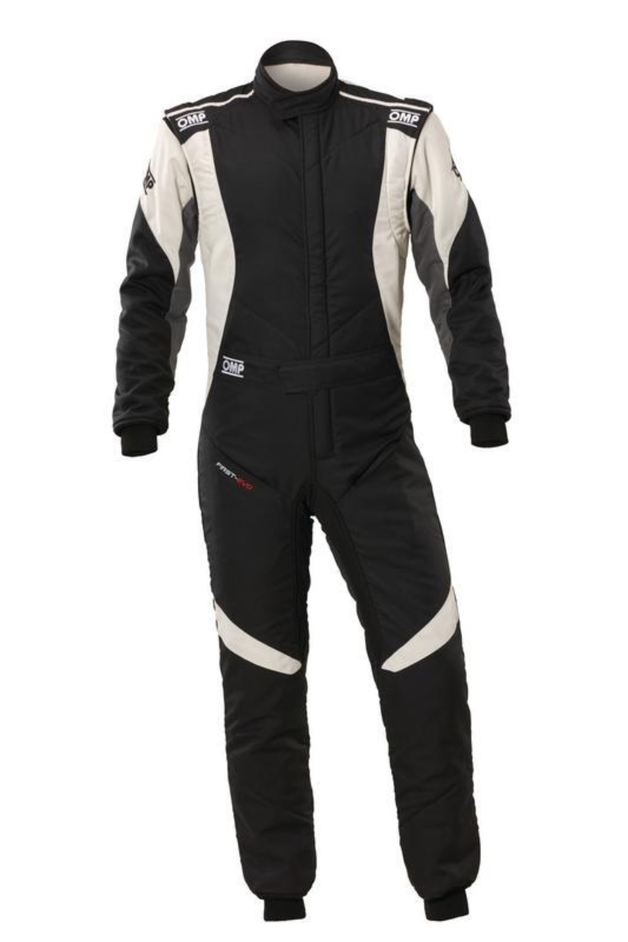Picture of OMP First Evo Suit Navy Blue/Cyan - Size 54 (Fia 8856-2018)