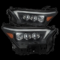 Picture of AlphaRex 2023+ Toyota Tacoma NOVA-Series LED Proj Headlights Black w/Actv Light & Seq. Sig + DRL
