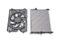 Picture of Ford Racing 2024+ Ford Mustang Dark Horse Radiator w/ Fan