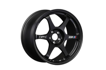 Picture of SSR Type-C Forged 18x8.5 +44 5/112 - Sprint Black Wheel