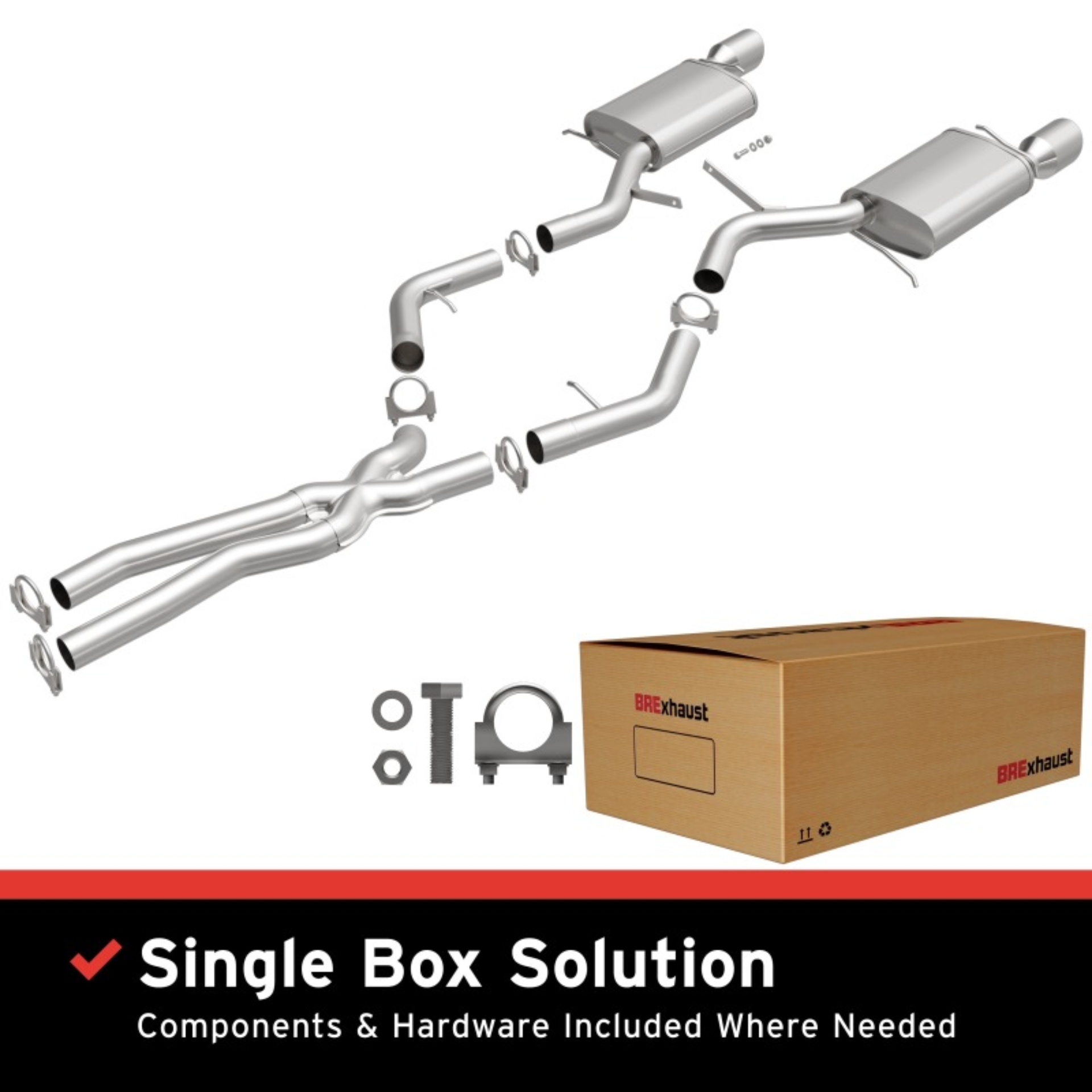 Picture of Direct-Fit Exhaust System Replacement Kit 106-0911