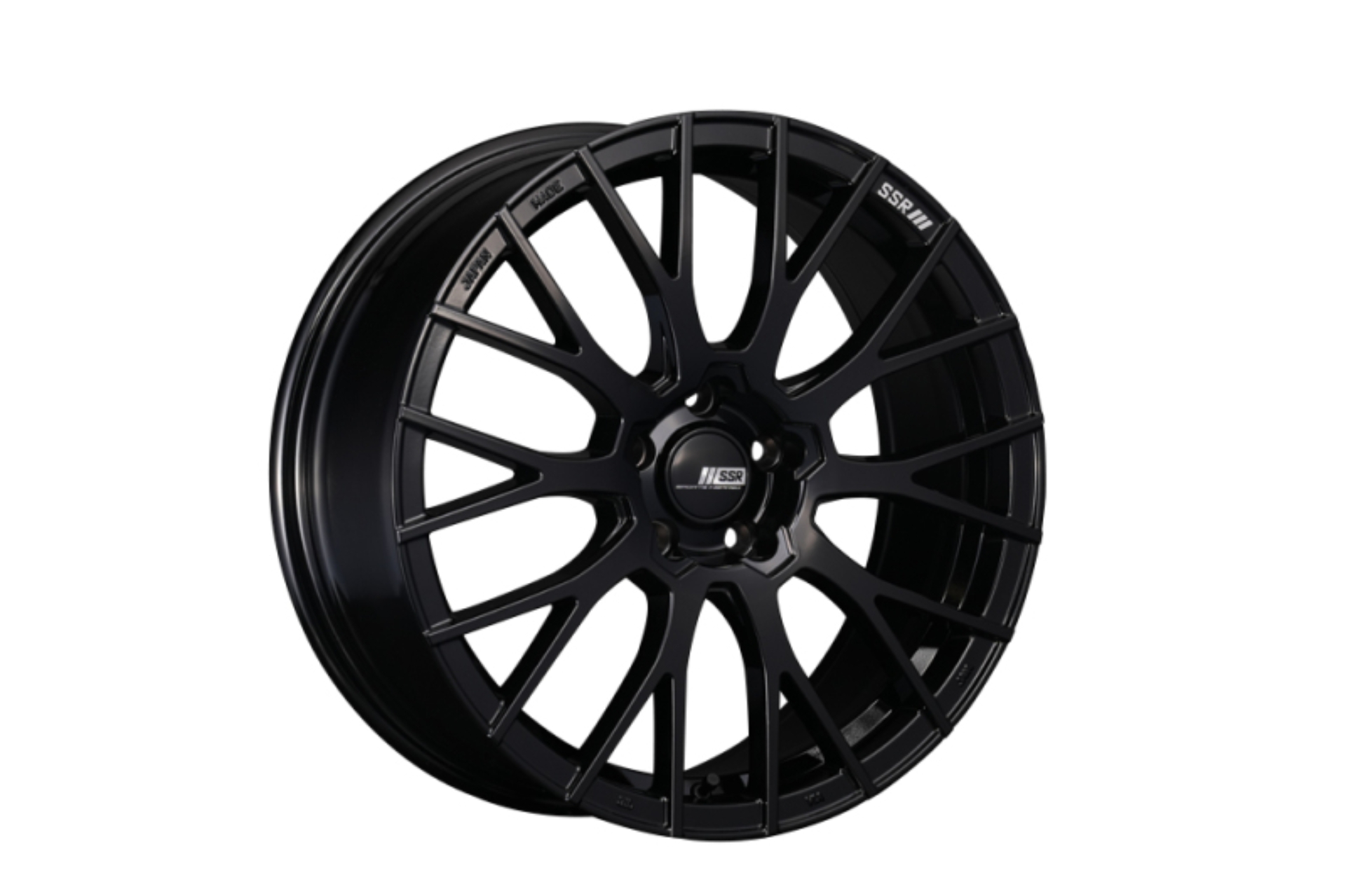 Picture of SSR Reiner M10 Monoblock 20x8.5 +45 5/114.3 - Gloss Black Wheel