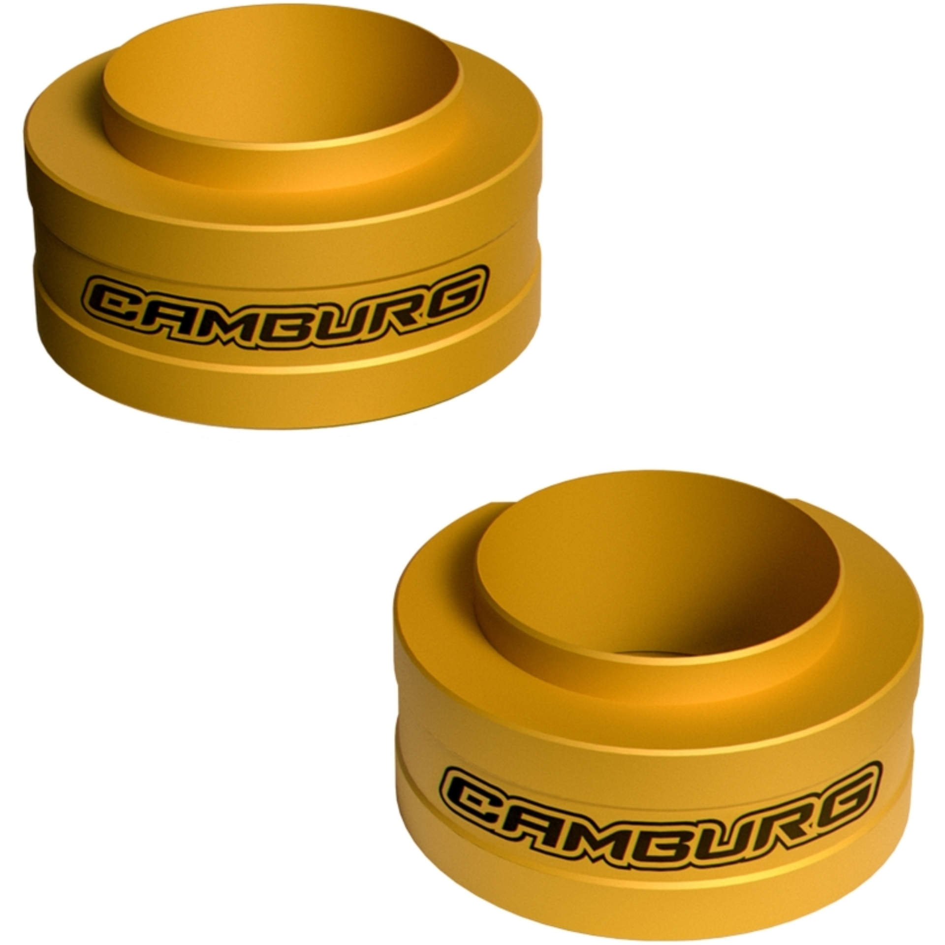 Picture of Camburg 2024+ Ford Ranger Raptor 2.5in Front Spring Preload Spacer Kit (Gold)