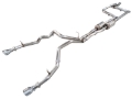 Picture of AWE Tuning 2025+ RAM 1500 RHO 3.0 I6 TT 0FG Dual Rear Exit Cat-Back Exhaust - Chrome Silver Tips